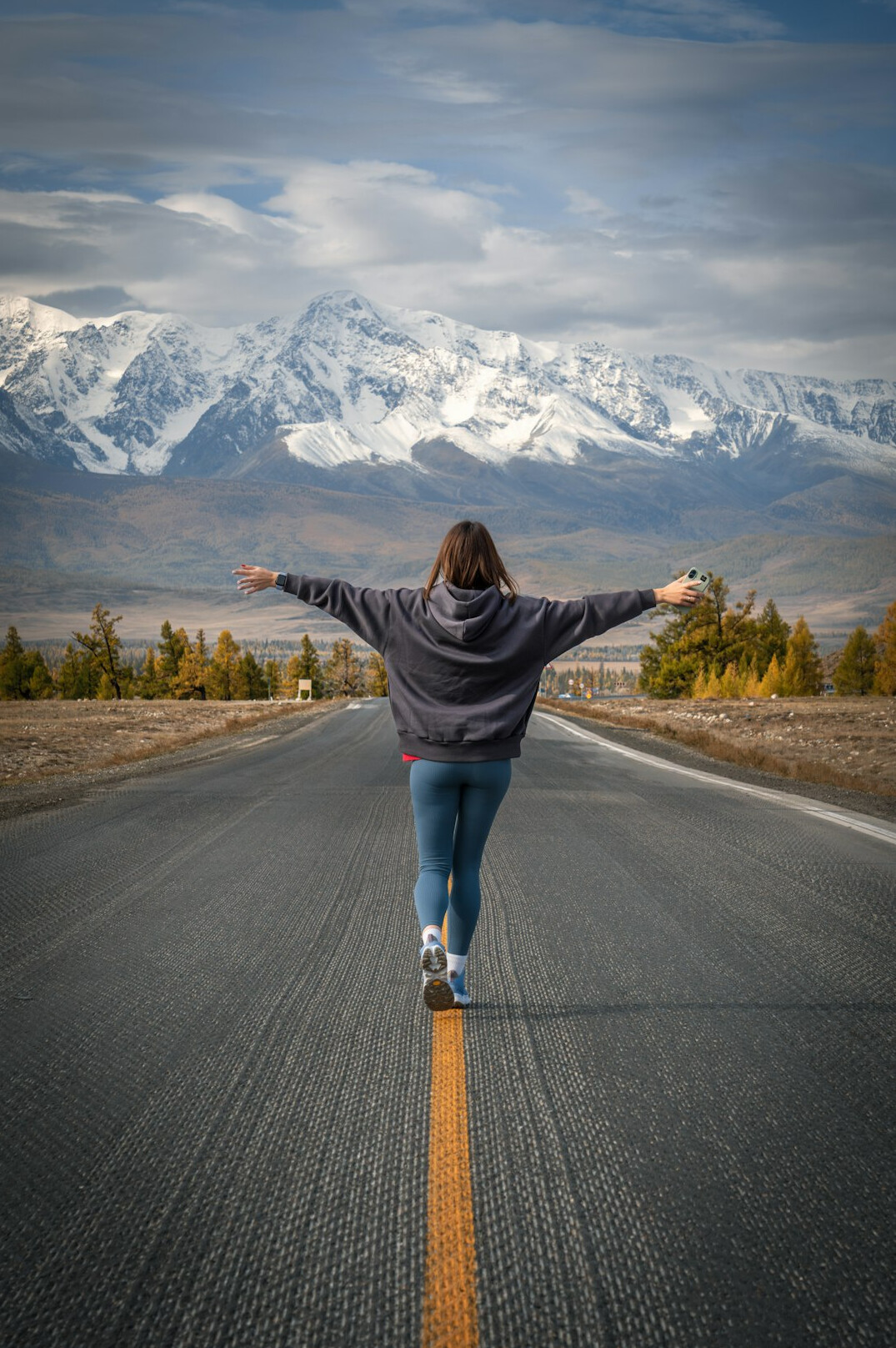 person on personal development journey